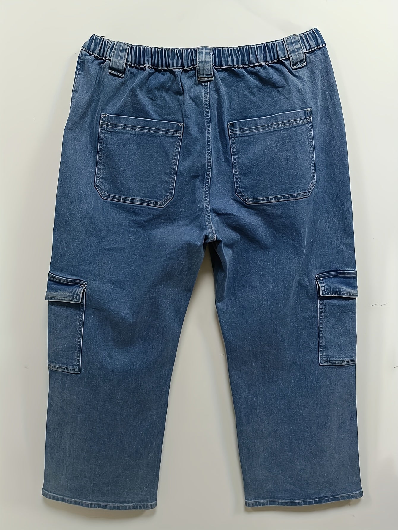 Women's Cargo Wide Leg Jeans