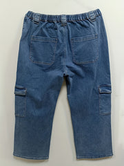 Women's Cargo Wide Leg Jeans