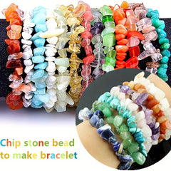 Natural Stone Beads Gemstone Crystal Loose Bead DIY Bracelet Jewelry Making