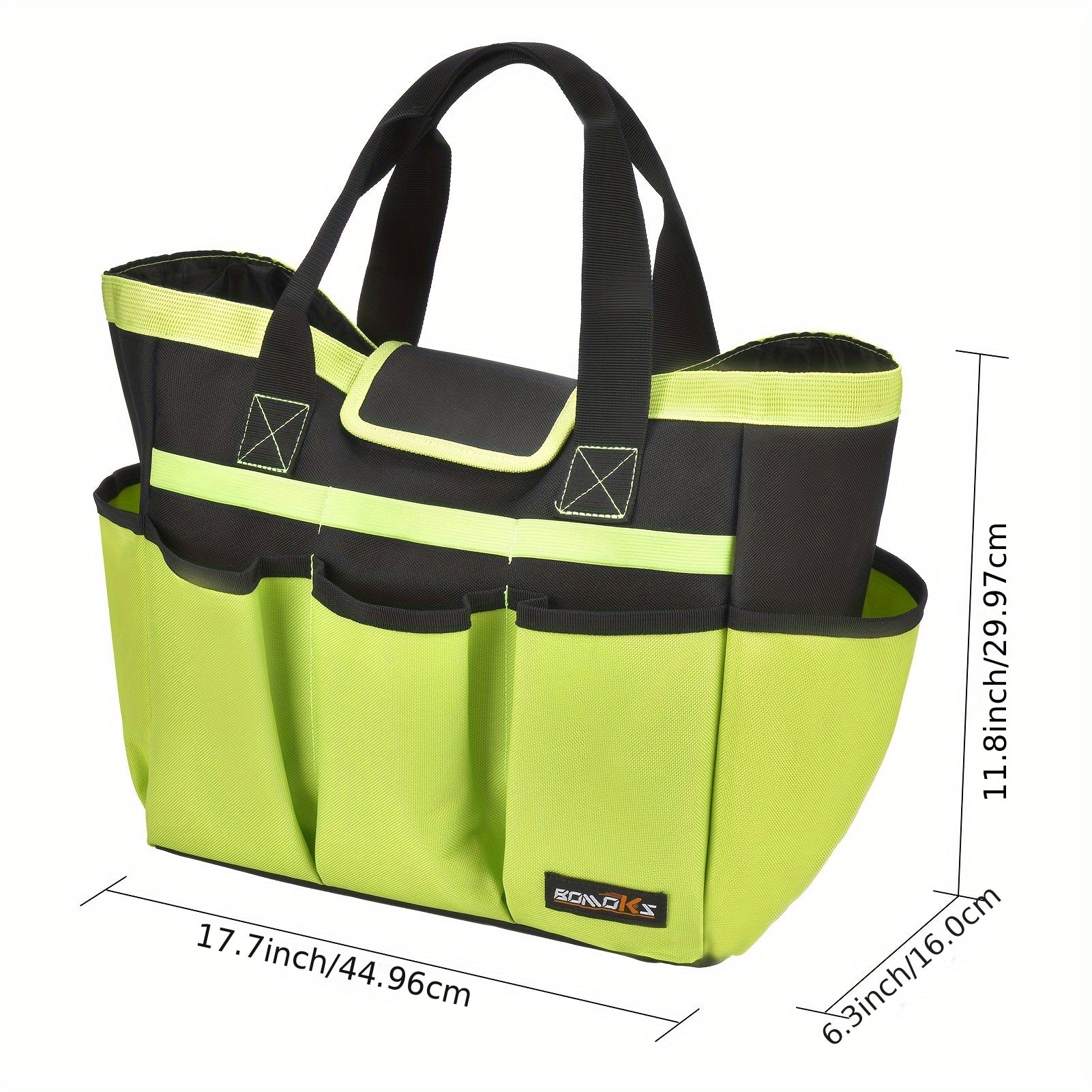 10 Pocket Garden Tool Bag Heavy Duty Garden Storage Plant Set Organizer