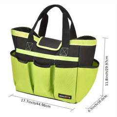 10 Pocket Garden Tool Bag Heavy Duty Garden Storage Plant Set Organizer