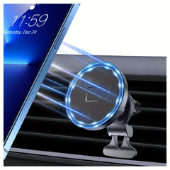 Magnetic Car Vent Phone Mount 14 Strong Magnets 360 Rotation Hands-Free Holder