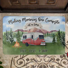 Non-slip Camping Indoor/Outdoor Welcome Mat 50x80cm Random Pattern