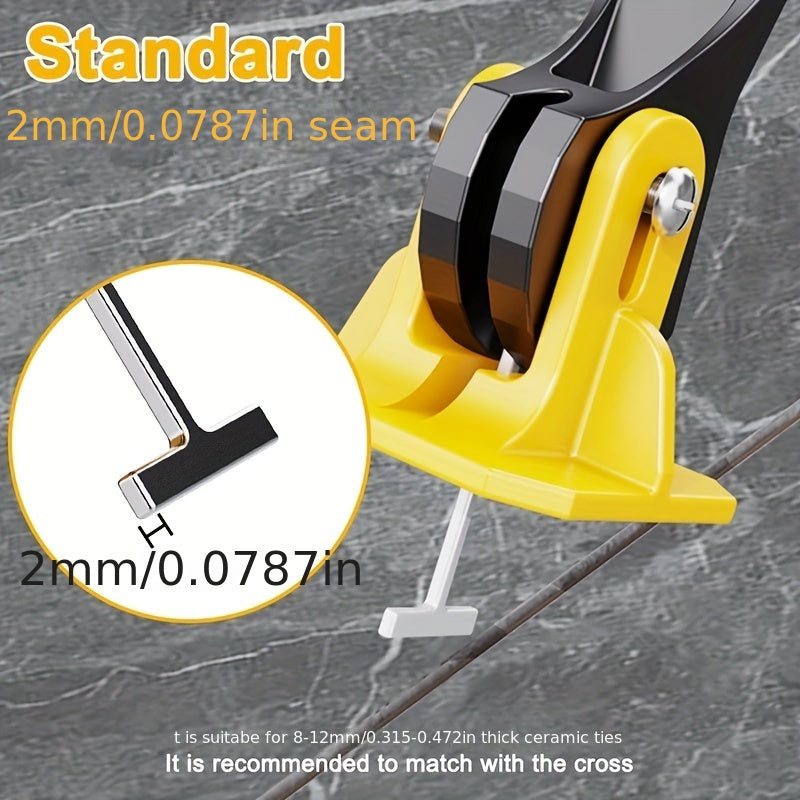 1pc Plastic Tile Leveler for Perfectly Levelled Flooring & Wall Tiles