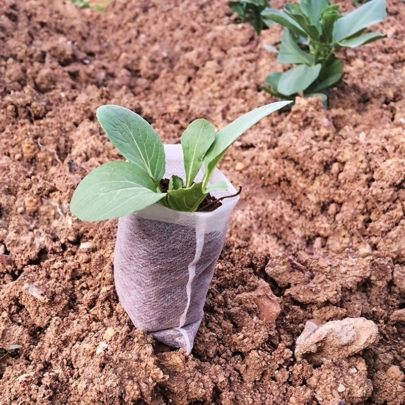 100pcs Non Woven Planting Bags for Gardening