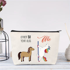 1973 Birthday For Women 50 Years Old Makeup Bag