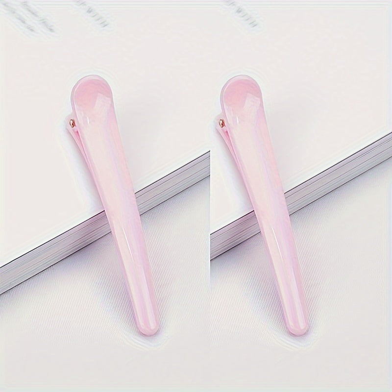 2pcs Candy Hair Clip Hairpin Style Headwear