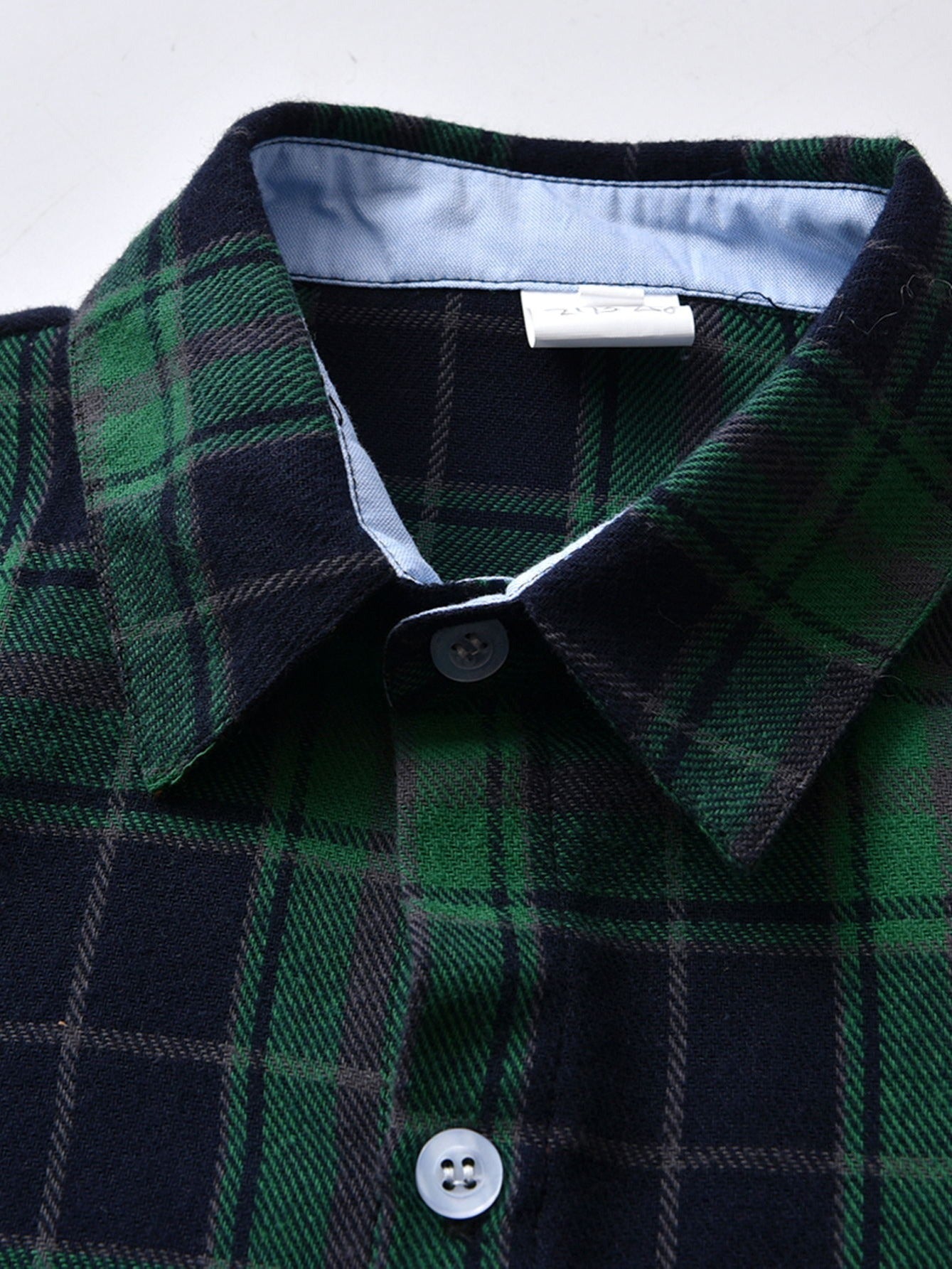 Boys Plaid Button Down Shirt Kids Clothes