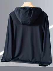 Men's Sun Protection Hooded Jacket for Outdoor Activities
