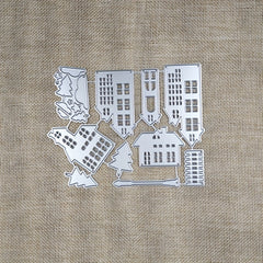 City Building Tree Street Light Metal Cutting Die