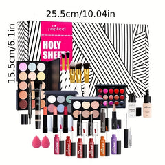 Complete Makeup Set Palette Lipstick Concealer Blush Mascara