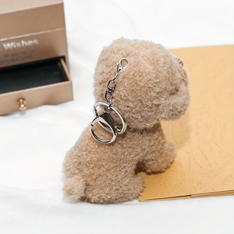 Teddy Dog Plush Pendant Backpack Schoolbag Doll Plush Gift