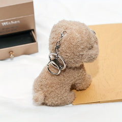Teddy Dog Plush Pendant Backpack Schoolbag Doll Plush Gift