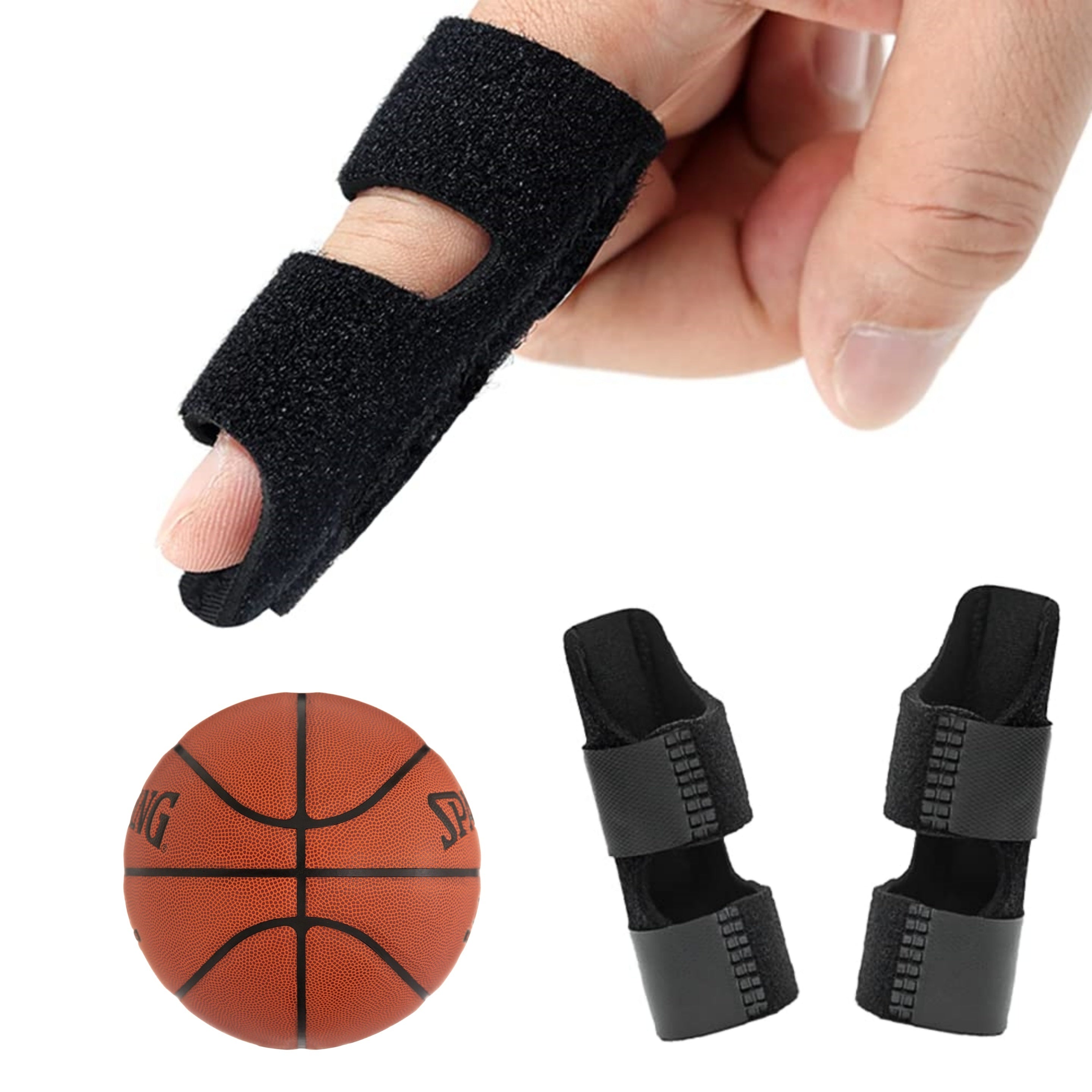 Adjustable Sports Finger Cots with Aluminum Strip