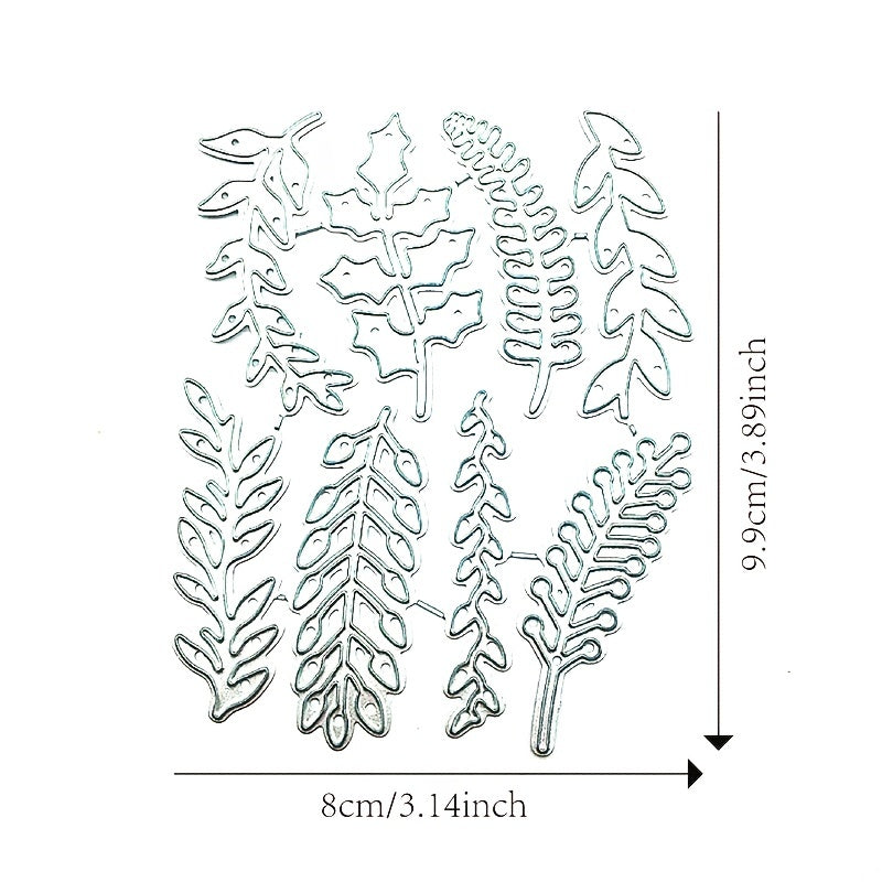 Bird Flower Metal Cutting Die for Card Making