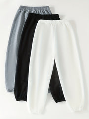 3pcs CALIFORNCA Letter Boys Active Sweatpants Jogger Sports Pants