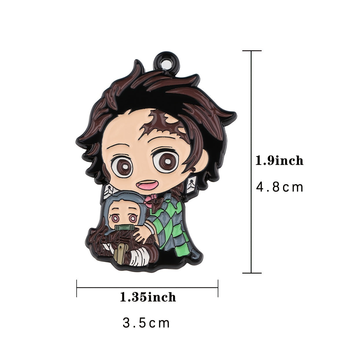 Boy Pendant Key Chain Anime Keychain Backpack Keyring Holder for Friends