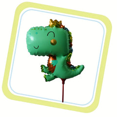 Dinosaur Cartoon Birthday Party Balloon Decor