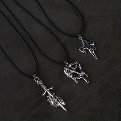 3pcs Gothic Style Halloween Necklaces Set