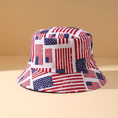 American Flag Fisherman Hat