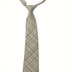 Plaid Pre Tie Formal Wear Business Style Party Tie - Unisex
