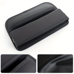 Car Seat Organizer PU Leather Seat Gap Storage Bag Car Interior Accessories