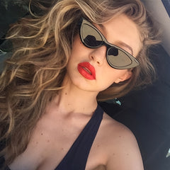 Retro Cat Eye Polarized Sunglasses UV Protection