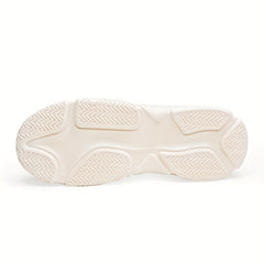 Men's Breathable Chunky Sneakers - Jogging Gym Shoes