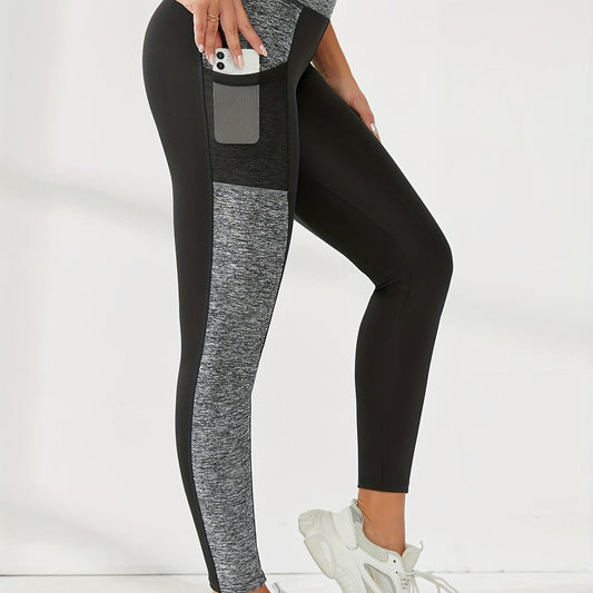 Breathable Yoga Pants with Phone Pocket