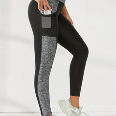 Breathable Yoga Pants with Phone Pocket