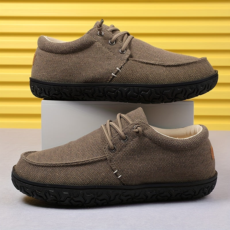 Men's Plus Size Lace Up Loafers Casual Walking Shoes