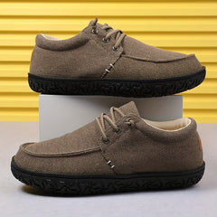 Men's Plus Size Lace Up Loafers Casual Walking Shoes