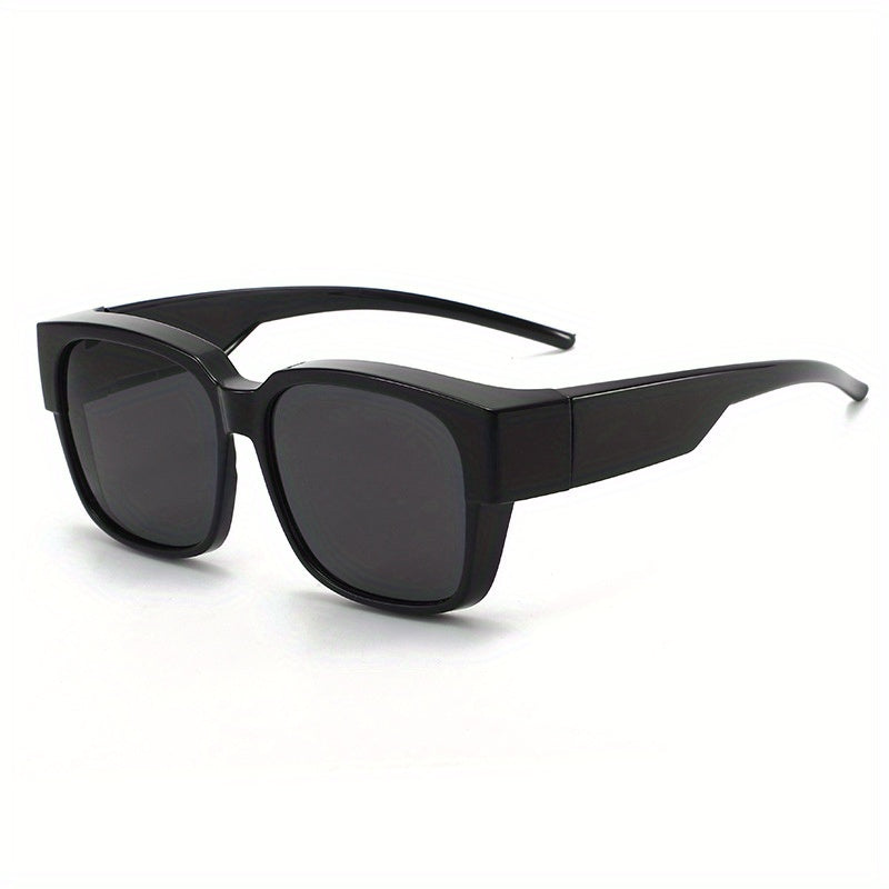 Polarized Wrap Around Fit Over Sunglasses TR90 UV400