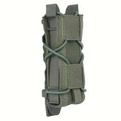 9mm Single Mag Pouch Molle Flashlight Holder