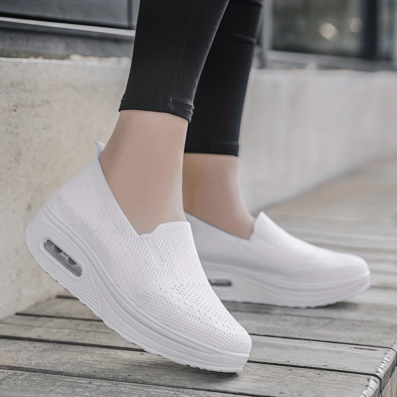 Women's Air Cushion Slip On Casual Sneakers