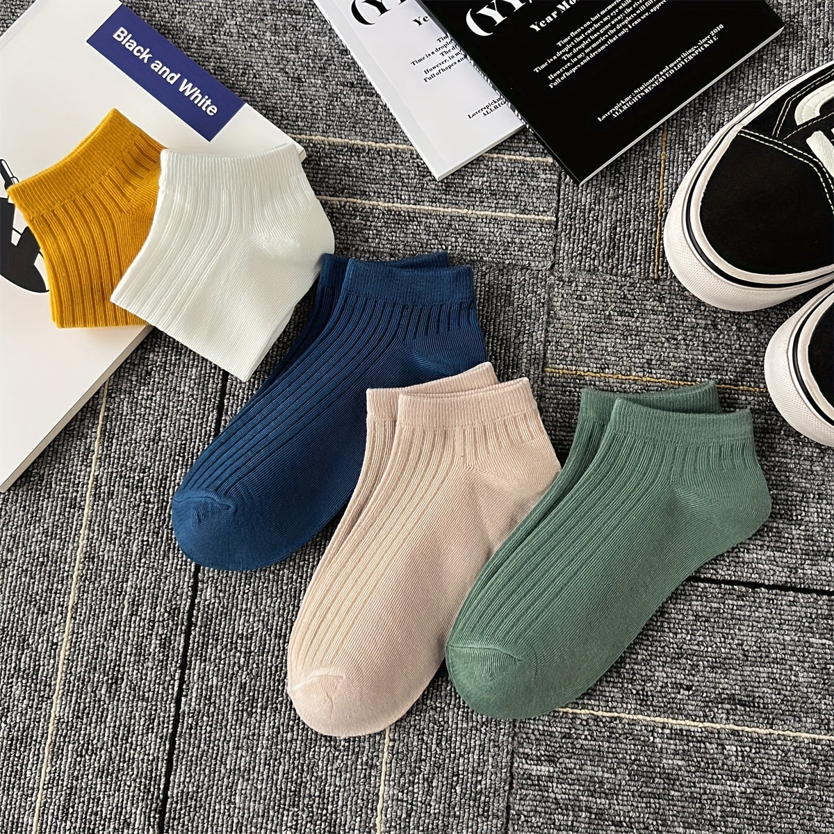 10 Pairs Soft Lightweight Low Cut Ankle Socks Women's Stockings