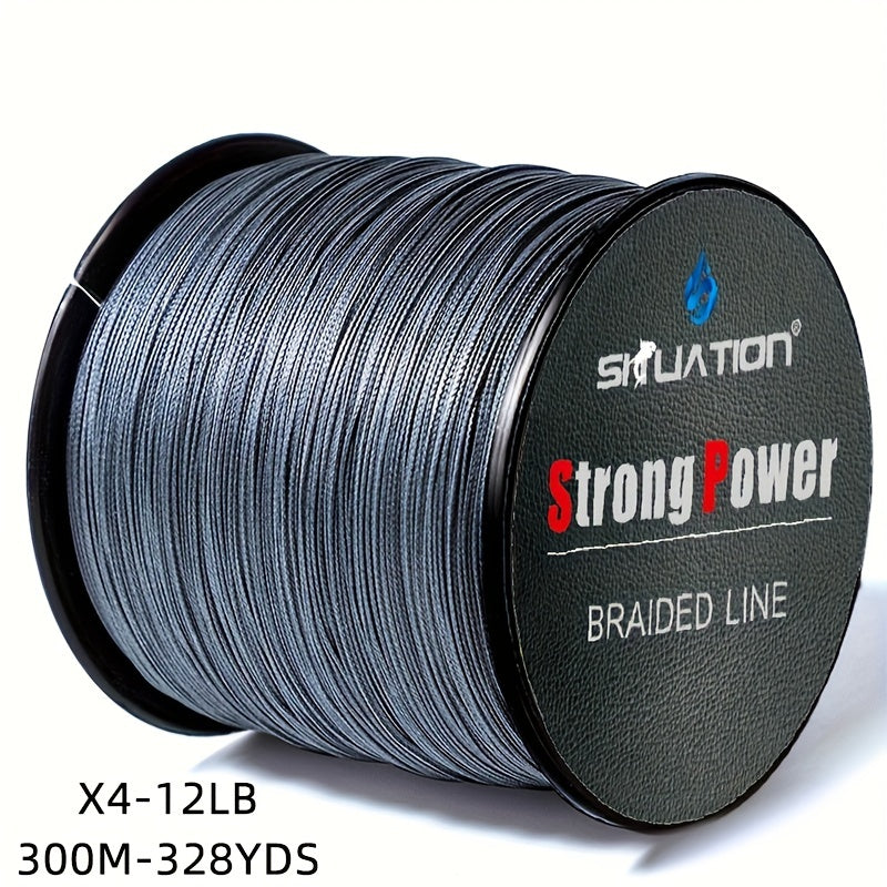 300m 500m 4 strand Pe Braided Fishing Line 328yds 547yds Strong Pull