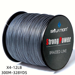 300m 500m 4 strand Pe Braided Fishing Line 328yds 547yds Strong Pull