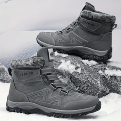 Men's Snow Boots Thermal Windproof Hiking Shoes