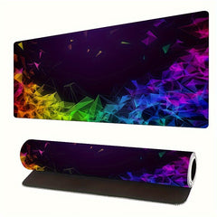 Anime Geometry Abstract Diamond Large Mouse Pad