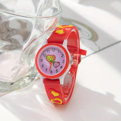Stylish Casual Girl Watch with Love Design