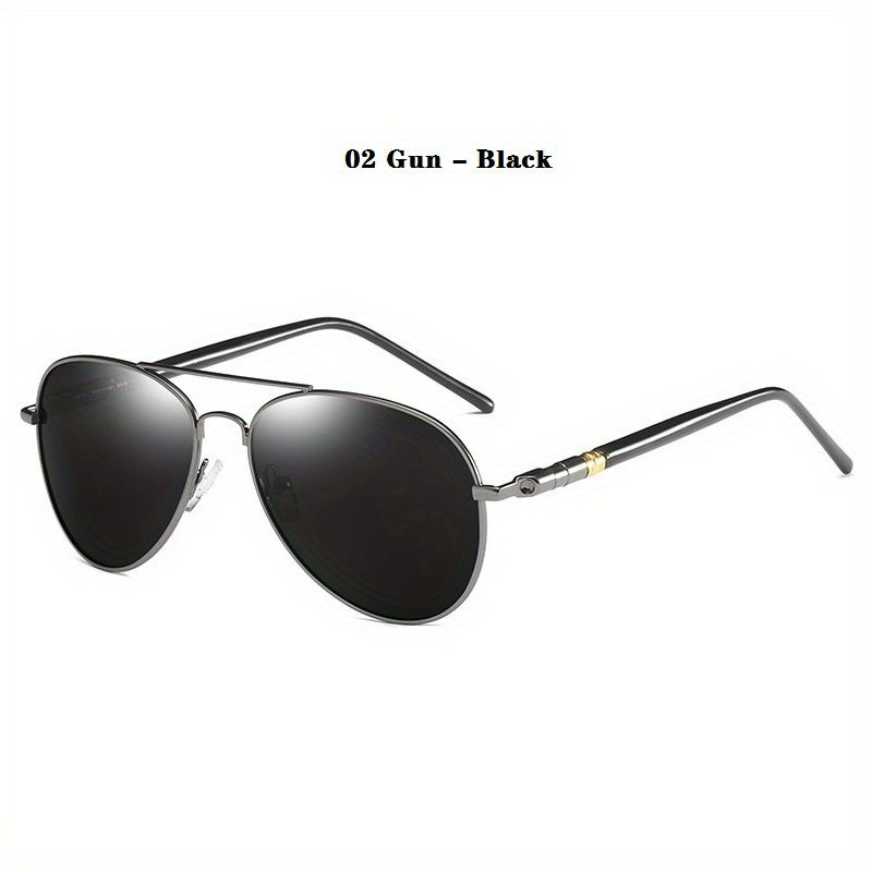 Polarized Sunglasses for Men Driving Sun Glasses Vintage Pilot UV400