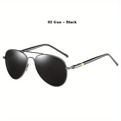 Polarized Sunglasses for Men Driving Sun Glasses Vintage Pilot UV400