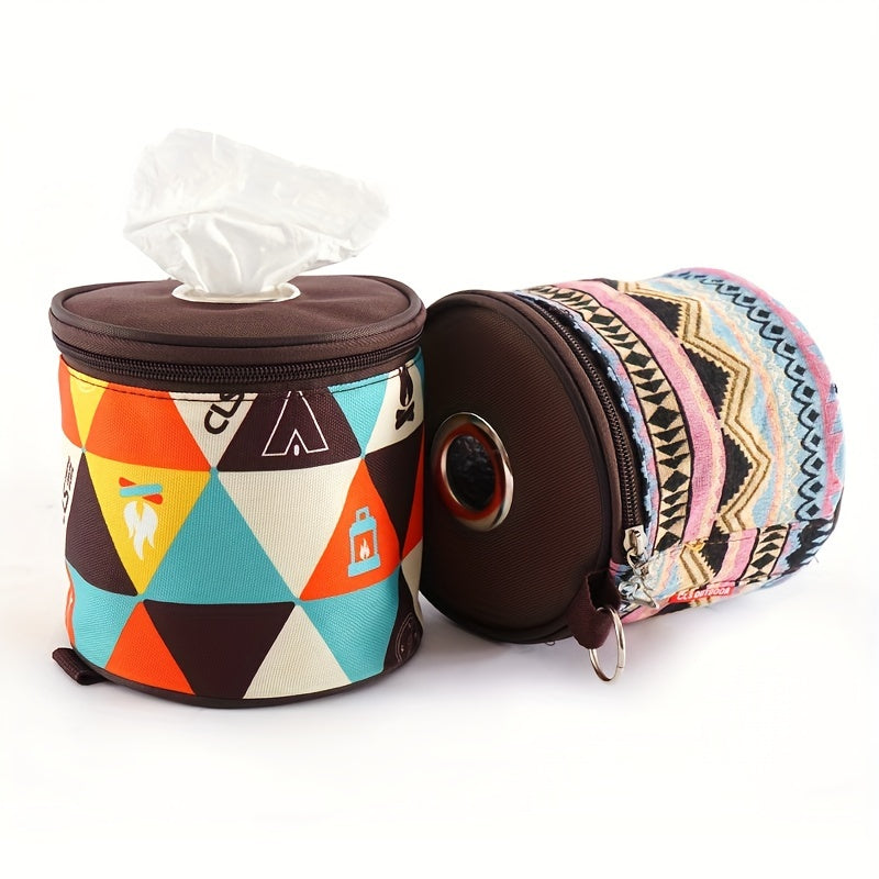 Folding Toilet Paper Holder for Outdoor Camping