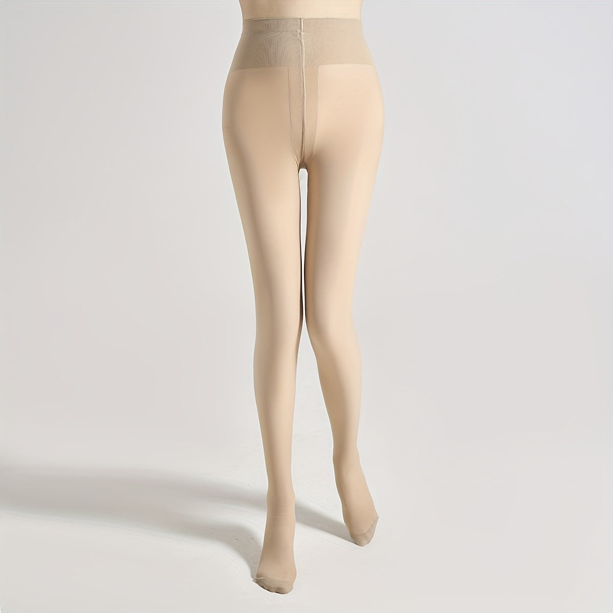High Waist Slim Solid Pantyhose Women's Stockings