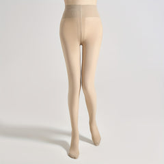 High Waist Slim Solid Pantyhose Women's Stockings