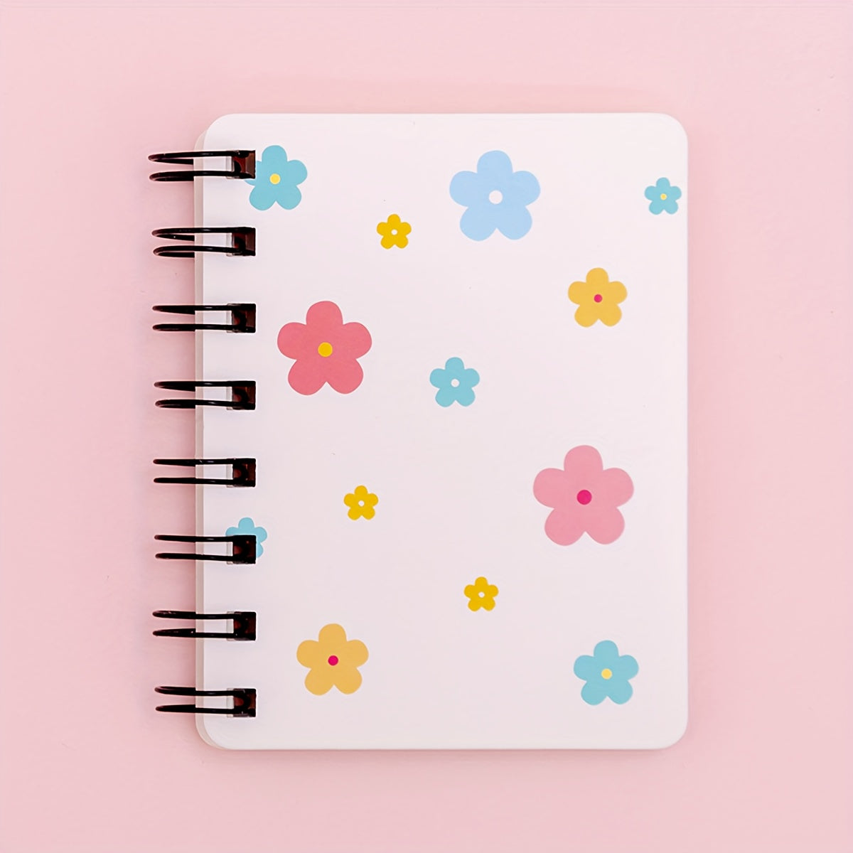 Love Side Flip Coil Book Mini Portable Loose leaf 80sheets Notebook A7