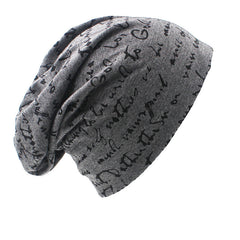 Hip hop Alphabet Hat Men's Heap Hat Couple Headscarf Hat
