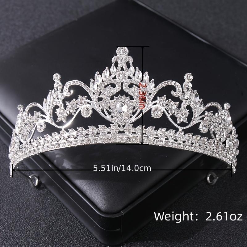 Golden Floral Wedding Bridal Crown Tiara