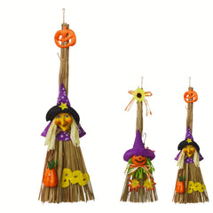 Witch Broom for Kids Halloween Role Play Props